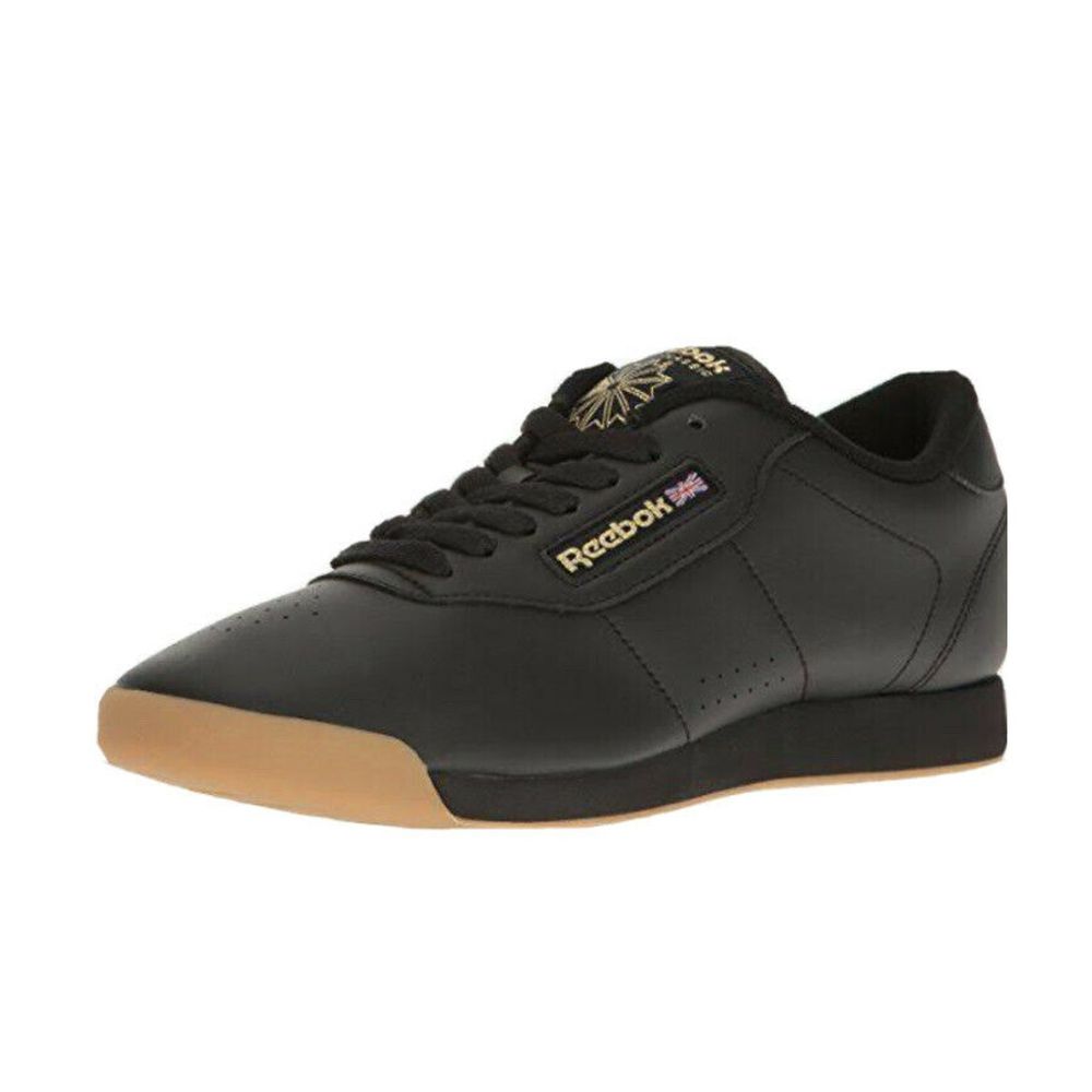 REEBOK Classic Princess Black Womens Shoes Sz 8